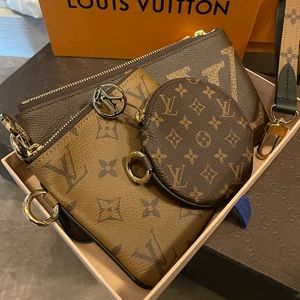 LOUIS VUITTON TRIO POUCH WRISTLET SOLD OUT